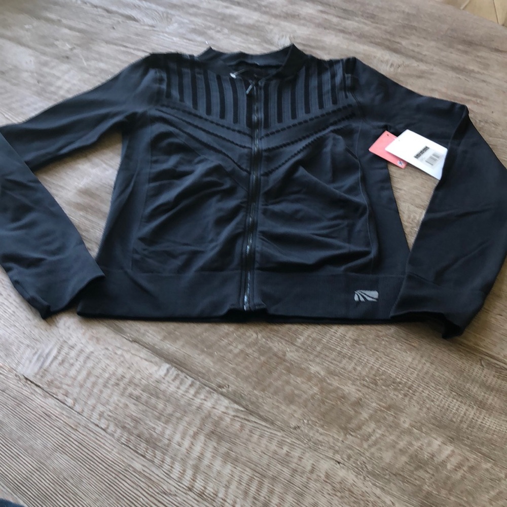 Marika black work out jacket